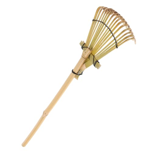 BESTonZON Japanischer Handrechen Sandnivellierung und Pflanzenrechen Leichtes Gartenwerkzeug für Sandkästen Parkanlagen und Höfe im Traditionellen Japanischen Stil von BESTonZON