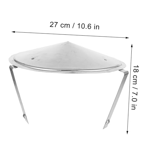 BESTonZON Kamin Regenhaube Kaminabdeckung mit Windschutz Funktion Wetterfeste Abdeckung für Schornstein und Lüftung Einfache Geeignet für Kamin und Gartenbereich von BESTonZON