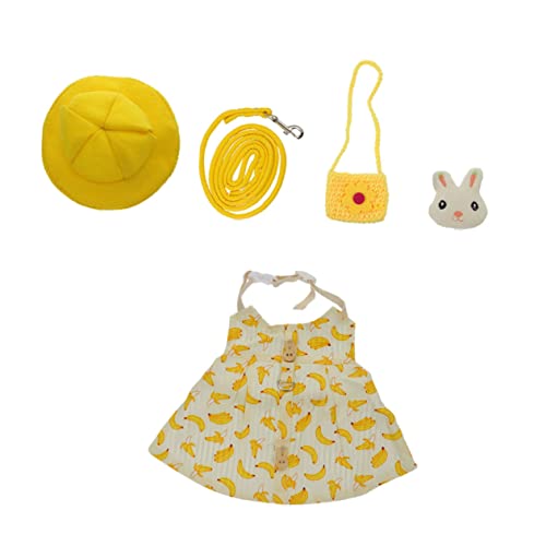 BESTonZON Kaninchenkleid Set Atmungsaktive Hautfreundliche Haustierkleidung für Kaninchen und Meerschweinchen Komfortabel und Geruchlos für Fotoshootings und Ausflüge BESTonZON Kaninchenkleid Set Atmungsaktive Hautfreundliche Haustierkleidung für Kaninchen und Meerschweinchen Komfortabel und Geruchlos für Fotoshootings und Ausflüge von BESTonZON