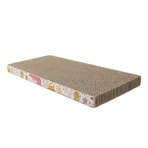 BESTonZON Katzenkratzbrett aus Wellpappe mit Kreativer Kratzmöbel für Katzen zur Möbelpflege Beschäftigung von Kätzchen Platzsparend und Bequem BESTonZON Katzenkratzbrett aus Wellpappe mit Kreativer Kratzmöbel für Katzen zur Möbelpflege Beschäftigung von Kätzchen Platzsparend und Bequem von BESTonZON