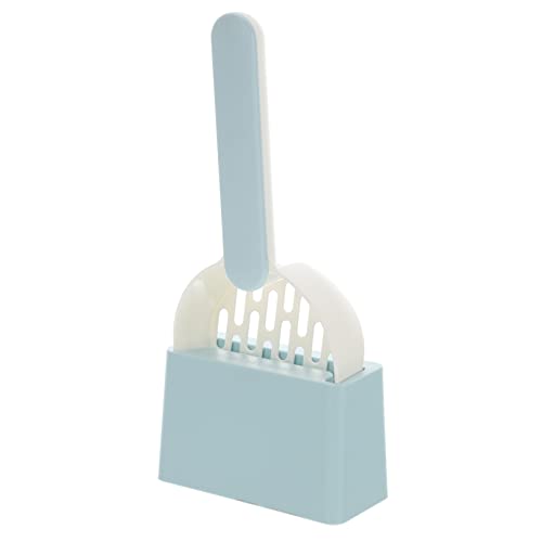 BESTonZON Katzenstreuschaufel mit Extra Breiter Mundöffnung Langlebiges Teiliges Reinigungskit für Katzentoilette Ergonomisch Geformt für Tiefes Schaufeln und Einfache Weiß Blau BESTonZON Katzenstreuschaufel mit Extra Breiter Mundöffnung Langlebiges Teiliges Reinigungskit für Katzentoilette Ergonomisch Geformt für Tiefes Schaufeln und Einfache Weiß Blau von BESTonZON