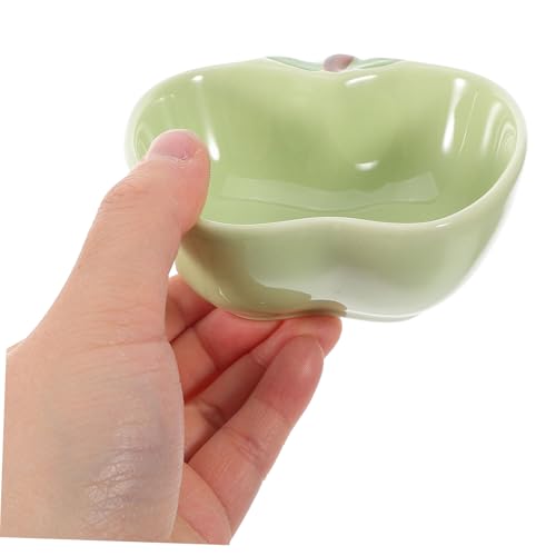 BESTonZON Keramiknapf für Kleintiere Futter Wasserschale Hamster Napf mit Süßem Minimalistischem Design für Hamster Meerschweinchen und Igel Vielseitig als Snack Zubehörschale Geeignet von BESTonZON