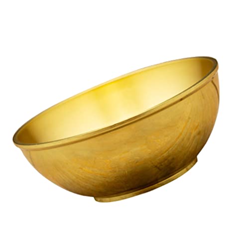 BESTonZON Kerzenständer Buddhistin Buddhist Messingschale Heilige Wasserschüssel Opferschale Religion Container G?ttliche Tibet Tibetische Buddhistische Lieferungen für Altar Kerzenhalter von BESTonZON