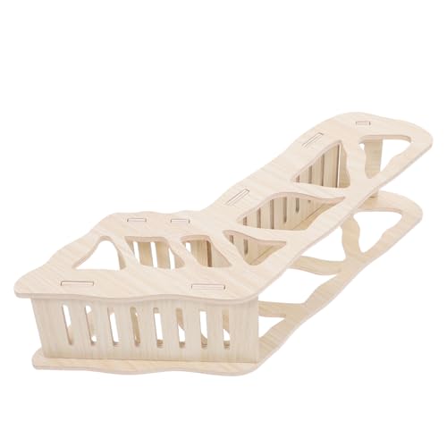 BESTonZON Kleine Tierleiter aus Holz für Hamster und Kleintiere Robust zum Klettern und Verstecken Gesundes Kauspielzeug Fördert Bewegung und Erkundung im Kleintierkäfig BESTonZON Kleine Tierleiter aus Holz für Hamster und Kleintiere Robust zum Klettern und Verstecken Gesundes Kauspielzeug Fördert Bewegung und Erkundung im Kleintierkäfig von BESTonZON
