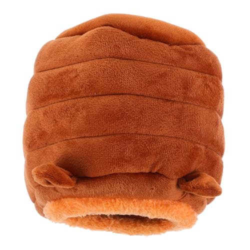 BESTonZON Kleines Tierbett Haus Niedliches Warmes Hamster Versteck Kuschelnest für Meerschweinchen Igel und Andere Kleine Haustiere Einfach zu Reinigen und Kompakt von BESTonZON