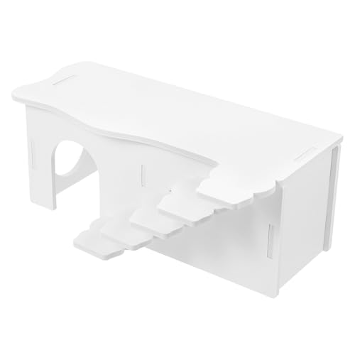 BESTonZON Kleintierhaus aus PVC mit Leiter Hamster und Meerschweinchen Versteckhaus Zweistöckiges Ruhe und Spielhaus Nagerfreundlich Beißfest Ganzjährig Geeignet für Kleine Haustiere BESTonZON Kleintierhaus aus PVC mit Leiter Hamster und Meerschweinchen Versteckhaus Zweistöckiges Ruhe und Spielhaus Nagerfreundlich Beißfest Ganzjährig Geeignet für Kleine Haustiere von BESTonZON