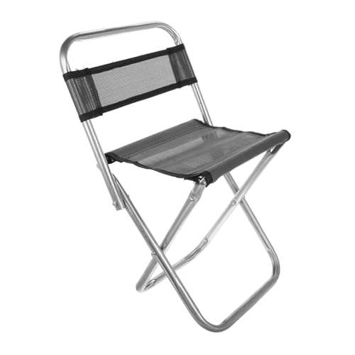 BESTonZON Kompakter Faltbarer Angelstuhl mit Metallgestell und Mesh Leichter Campingstuhl für Erwachsene Tragbarer Outdoor Hocker für Angeln Wandern Garten und Strand Zufällige Farbe BESTonZON Kompakter Faltbarer Angelstuhl mit Metallgestell und Mesh Leichter Campingstuhl für Erwachsene Tragbarer Outdoor Hocker für Angeln Wandern Garten und Strand Zufällige Farbe von BESTonZON