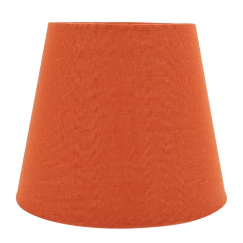 BESTonZON Konischer Schirm Tischleuchte Schalenabdeckung Tonnenförmiger Lampenschirm Lampenschirme Wandleuchten Schreibtischlampenschirm Wandleuchte Schatten Stoff E14 Lampenkopf Nordisch von BESTonZON