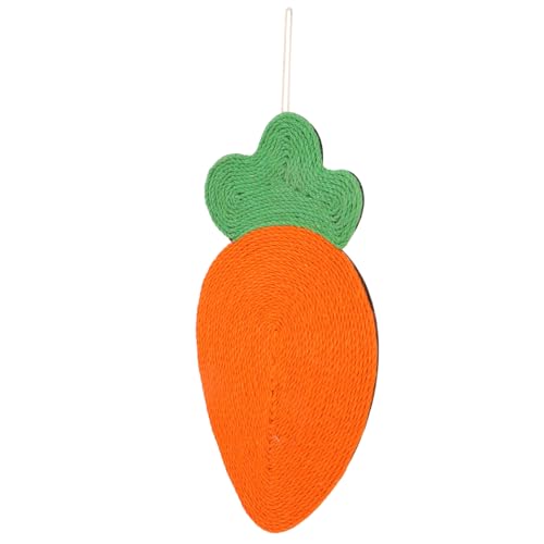 BESTonZON Kratzmatte Katze Sisal Verschleißfestes Kratzpad mit Karotten Design Robust und Langlebig Schutz für Sofa und Möbel Aktiviert Katzen für Indoor Spiel und Krallenpflege BESTonZON Kratzmatte Katze Sisal Verschleißfestes Kratzpad mit Karotten Design Robust und Langlebig Schutz für Sofa und Möbel Aktiviert Katzen für Indoor Spiel und Krallenpflege von BESTonZON