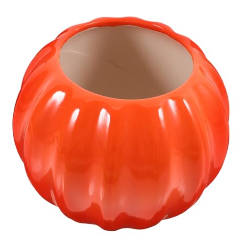 BESTonZON Kreative Kürbisform Keramikvase Dekorative Blumenvase für Trockenblumen Wohnkultur Modernes Design für Wohnzimmer Büro und Esszimmer BESTonZON Kreative Kürbisform Keramikvase Dekorative Blumenvase für Trockenblumen Wohnkultur Modernes Design für Wohnzimmer Büro und Esszimmer von BESTonZON