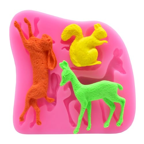 BESTonZON Kuchenform Aus Silikon Silikonformen kuchenform Backform aus Silikon Fondantformen aus Silikon DIY-Backformen Schokolade Schimmel einstellen von BESTonZON