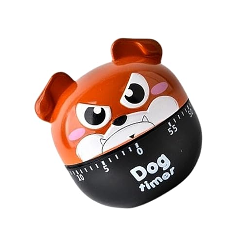 BESTonZON Küchenerinnerung Küchenwecker einzigartige Küchentimer Kochen wecker kochuhr Digitale zeitschaltuhr Küchenuhr Timer in Hundeform Keks Countdown-Timer rotieren von BESTonZON