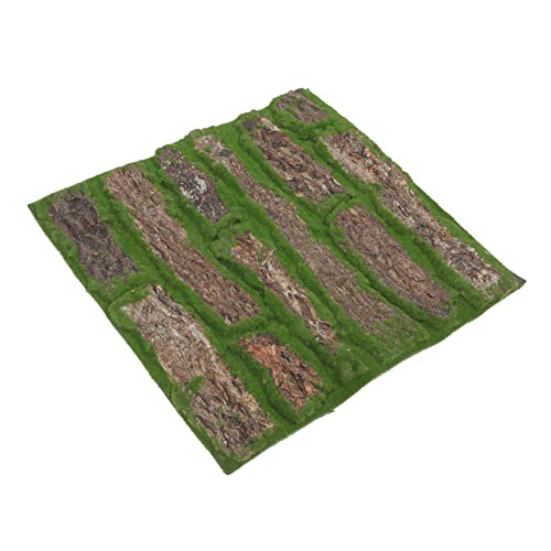 BESTonZON Künstliche Moosmatte Dekoratives Accessoire für Landschaften und DIY Projekte Wiederverwendbar Realistische für Wohnräume Geschäfte Kunstprojekte von BESTonZON