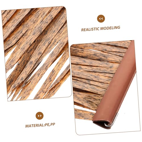 BESTonZON Künstliches Strohdach Realistische Dachabdeckung mit Feuerhemmender Beschichtung Langlebig und Witterungsbeständig für Gartendeko DIY Landschaftsgestaltung und Gartenhausdächer BESTonZON Künstliches Strohdach Realistische Dachabdeckung mit Feuerhemmender Beschichtung Langlebig und Witterungsbeständig für Gartendeko DIY Landschaftsgestaltung und Gartenhausdächer von BESTonZON