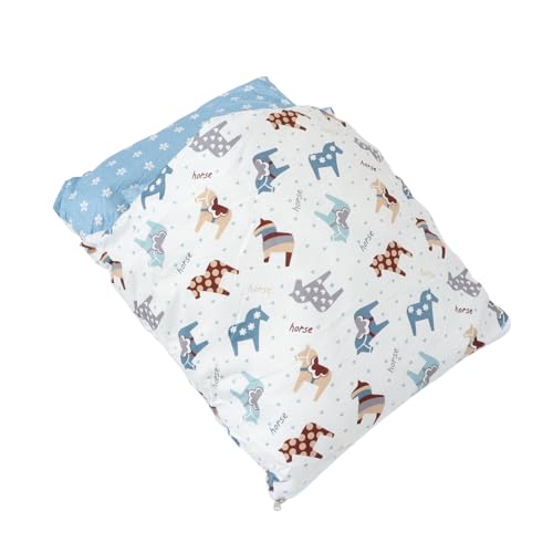 BESTonZON Kuscheliger Katzenschlafsack mit Cartoon Motiv Warmes und Bequemes Haustiernest Weiche Tiermatte für Kleine Katzen Winterbett für Wohnungskatzen und Geschenkoption BESTonZON Kuscheliger Katzenschlafsack mit Cartoon Motiv Warmes und Bequemes Haustiernest Weiche Tiermatte für Kleine Katzen Winterbett für Wohnungskatzen und Geschenkoption von BESTonZON