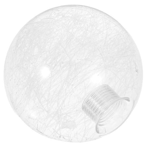 BESTonZON Glas Lampenschirm Für Hängelampe Sockel Rund Ersatz-lampenabdeckung Für Pendelleuchte Und Deckenleuchte Lampenschirmabdeckung von BESTonZON