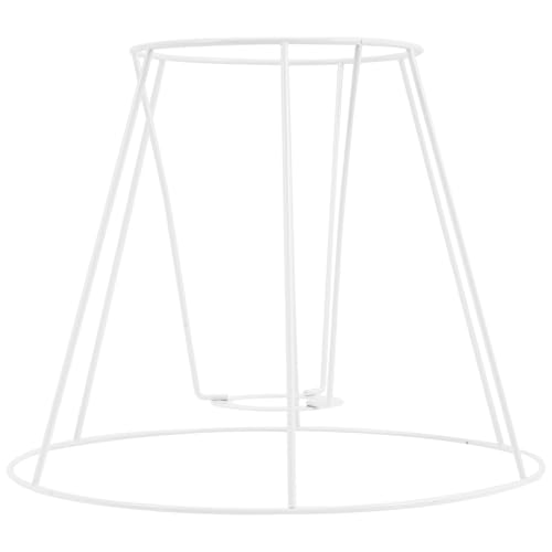 BESTonZON Lampenschirmhalter selber machen Halterung für Lampenrahmen Birnenschutz Lampenschirm DIY Lampenschirm Rahmen lampenschirm gestell Handbuch Zubehör Regale aus Eisen Bilderrahmen von BESTonZON