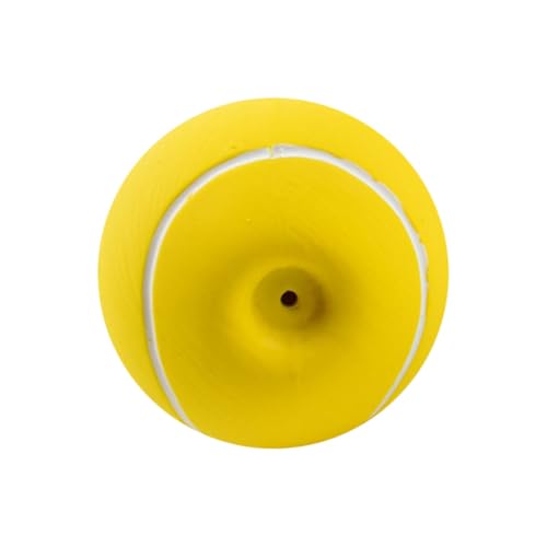 BESTonZON Latex Hundespielzeug mit Tennisform Lautstarkes Kauspielzeug für Große Hunde Langlebig und Zahnpflegend Interaktives Quietschspielzeug für Aktives Kauen und Stressabbau BESTonZON Latex Hundespielzeug mit Tennisform Lautstarkes Kauspielzeug für Große Hunde Langlebig und Zahnpflegend Interaktives Quietschspielzeug für Aktives Kauen und Stressabbau von BESTonZON