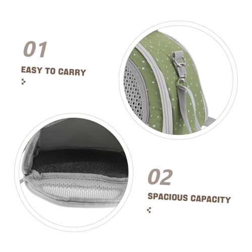 BESTonZON Leichte Atmungsaktive Tragetasche für Kleine Haustiere Tragbarer Hamster Kaninchen Carrier mit Schultergurt für Outdoor ausflüge mit Eichhörnchen Igel und Meerschweinchen BESTonZON Leichte Atmungsaktive Tragetasche für Kleine Haustiere Tragbarer Hamster Kaninchen Carrier mit Schultergurt für Outdoor ausflüge mit Eichhörnchen Igel und Meerschweinchen von BESTonZON