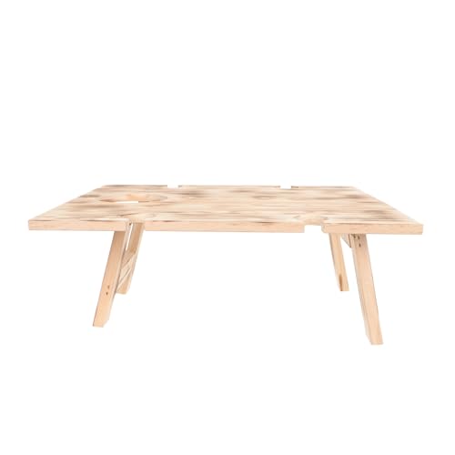 BESTonZON Leichter Stabiler Klapptisch für Camping und Picknick Tragbarer Outdoor Tisch mit Robustem Rahmen Einfach zu Montieren Wetterbeständig für Terrasse und Reisen von BESTonZON