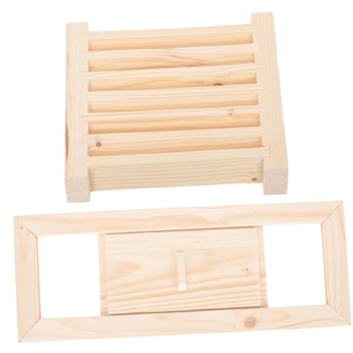 BESTonZON Lüftungsgitter Sauna Raum Luftventilationsset Hitzebeständig Belüftungsklappe für Dampfbad und Saunaräume Robust und Langlebig von BESTonZON