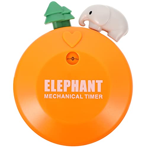 BESTonZON Mechanische Zeitschaltuhr Mechanischer Küchentimer Dekorativer Timer Küchenuhr Timer Kuh Countdown-countup-Timer Küchentimer Aufziehen Magnet Erinnerung Gekochte Eier Arbeit von BESTonZON