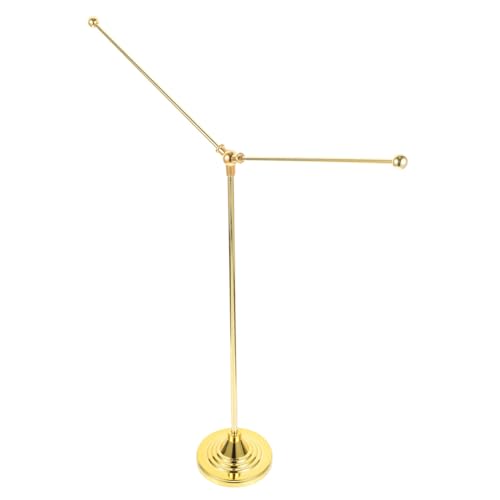 BESTonZON Metal Desktop Flag Pole Sturdy Metal Flag Stick with Base Compact Lightweight for Office Conference and Negotiation Table Display von BESTonZON