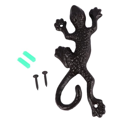 BESTonZON Metall Gecko Wandhaken Robust Rostfrei Wandhalterung für Blumentöpfe Balkon DIY Dekoration Geformt als Realistischer Gecko zum Aufhängen von Blumenampeln Taschen und Kleidung BESTonZON Metall Gecko Wandhaken Robust Rostfrei Wandhalterung für Blumentöpfe Balkon DIY Dekoration Geformt als Realistischer Gecko zum Aufhängen von Blumenampeln Taschen und Kleidung von BESTonZON