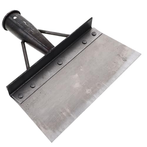 BESTonZON Metall Hühnerstall Schaufel Robust Fowl Poo Scooper mit Breiter Öffnung Leicht und Praktisch für Geflügelreinigung für Hühnerstall und Geflügelhaltung von BESTonZON