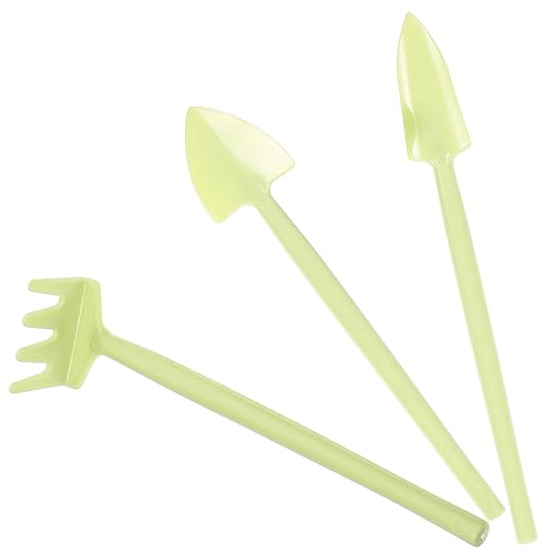 BESTonZON Mini Gartenwerkzeug Set Teiliges Set für Umpflanzen Ergonomische Handhabung für Gartenliebhaber zum Muttertag Grüne Gartenwerkzeuge für Erwachsene BESTonZON Mini Gartenwerkzeug Set Teiliges Set für Umpflanzen Ergonomische Handhabung für Gartenliebhaber zum Muttertag Grüne Gartenwerkzeuge für Erwachsene von BESTonZON