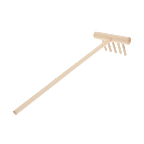 BESTonZON Mini Zen Garten Rechen Handrechen für Sandkästen und Meditation Einzigartiges Design für Dekorative Sandgärten und Kreative Tischdekoration von BESTonZON