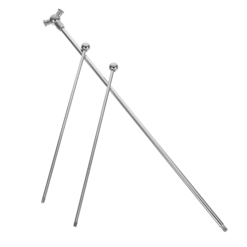 BESTonZON Miniatur Flaggenständer aus Metall mit Stabiler Basis Einfacher Aufbau und Tragbarem Design für Schreibtisch flaggenhalter im Büro und Zuhause Robuster Fahnenmast Halter für von BESTonZON