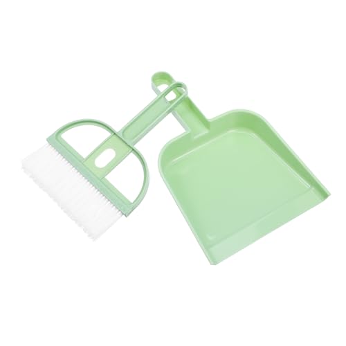 BESTonZON Multifunktionales Kleines Reinigungsset mit Handfeger und Kehrschaufel für Hunde und Vogelkäfige Tragbares Besen für Schnelle Reinigung von Katzentoiletten und Kleintierbereichen von BESTonZON