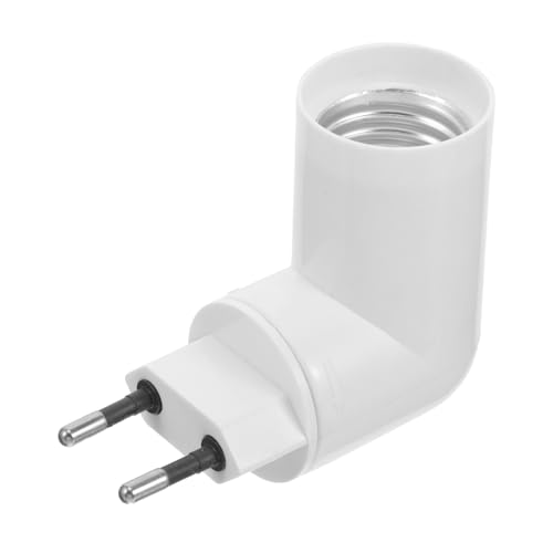 BESTonZON Lampenfassung Adapter Mit Schalter Drehbar Für Glühbirnen Hochtemperaturbeständig Geeignet Für Wohnzimmer Büros Und Ausstellungen Nickelbeschichtet von BESTonZON