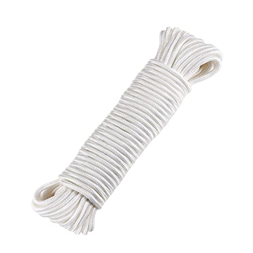 BESTonZON Nylon Fahnenmast Seil Witterungsbeständig Leicht Stark Für Flaggenmast Outdoor Camping von BESTonZON