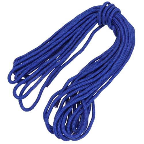 BESTonZON Nylon Fahnenmastseil Wetterfest Hochfest Robust Blau Ersatz Hissseil für Standard Fahnenmast Camping Wäscheleine Multifunktional Langlebig von BESTonZON