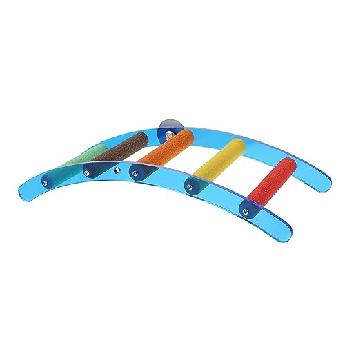 BESTonZON Papageien Kletterleiter Bogen Stand zum Stehen Vogelunterhaltung für Papageien Käfig Zubehör Langlebig Sicher BESTonZON Papageien Kletterleiter Bogen Stand zum Stehen Vogelunterhaltung für Papageien Käfig Zubehör Langlebig Sicher von BESTonZON