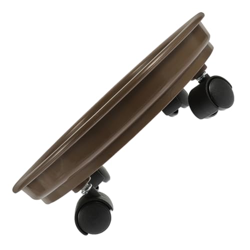 BESTonZON Pflanzenroller Rund mit Pflanzkübeluntersetzer Mobiler Pflanzständer für Innen Außen Robust Einfacher Pflanzkastenwagen mit Glatter Oberfläche und Sicherer Tragkraft BESTonZON Pflanzenroller Rund mit Pflanzkübeluntersetzer Mobiler Pflanzständer für Innen Außen Robust Einfacher Pflanzkastenwagen mit Glatter Oberfläche und Sicherer Tragkraft von BESTonZON