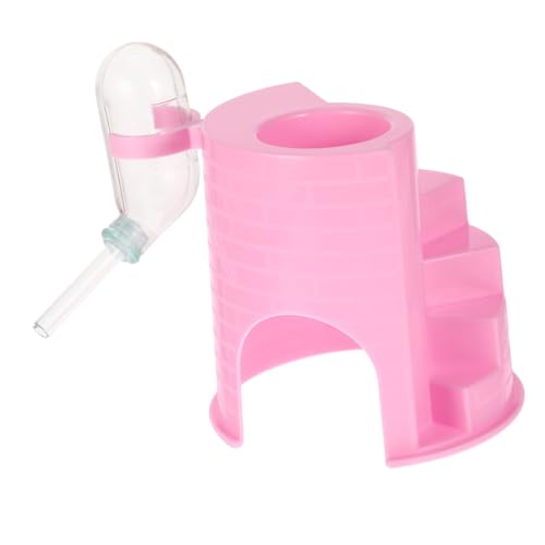 BESTonZON Plastik Hamsterhaus mit Trinkflasche Kleintier Schlafhöhle Spielhaus für Hamster Meerschweinchen Versteck mit Leiter für Kleine Haustiere BESTonZON Plastik Hamsterhaus mit Trinkflasche Kleintier Schlafhöhle Spielhaus für Hamster Meerschweinchen Versteck mit Leiter für Kleine Haustiere von BESTonZON