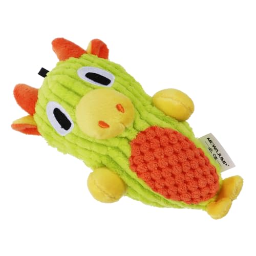 BESTonZON Plüsch Hundespielzeug Cartoon Quietschend Leicht Mit Für Welpen Und Große Hunde Kauspielzeug Für Spaß Und Bindung von BESTonZON