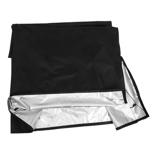 BESTonZON Pool Motor Abdeckung pumpe für poolabdeckung Pumpendeckel Poolpumpenabdeckungen für Außeneinheiten Poolfilterabdeckung Sandfilterabdeckung Oxford-Stoff Schwarz von BESTonZON