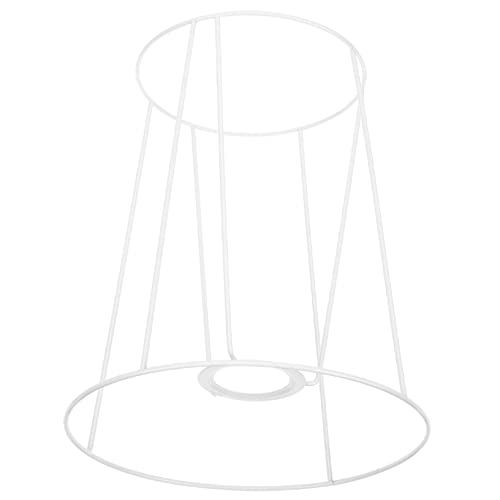 BESTonZON Rahmen für Schreibtischleuchten Metallständer Tischlampen Lampenschirm Rahmen für DIY-Lampe Rahmen für Tischleuchten Handbuch Halterung Schreibtischlampe e27 Eisen von BESTonZON