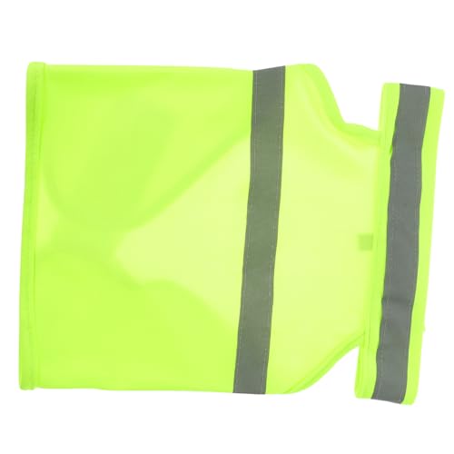 BESTonZON Reflektierende Sicherheitsweste für Kleine Hunde Verstellbare Atmungsaktive Jagdweste in Leuchtendem Gelb Erhöhte Sichtbarkeit und Schutz bei Nacht Komfortabler Hundemantel für von BESTonZON