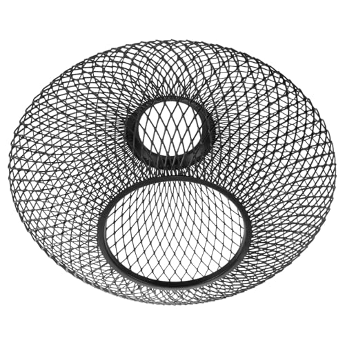 BESTonZON Retro Eisen draht Lampenschirm Hängelampe Metallnetz Hohlkugel Tropfenform Schwarz für Flur Küche Bar Wohnzimmer Vintage Pendelleuchte BESTonZON Retro Eisen draht Lampenschirm Hängelampe Metallnetz Hohlkugel Tropfenform Schwarz für Flur Küche Bar Wohnzimmer Vintage Pendelleuchte von BESTonZON