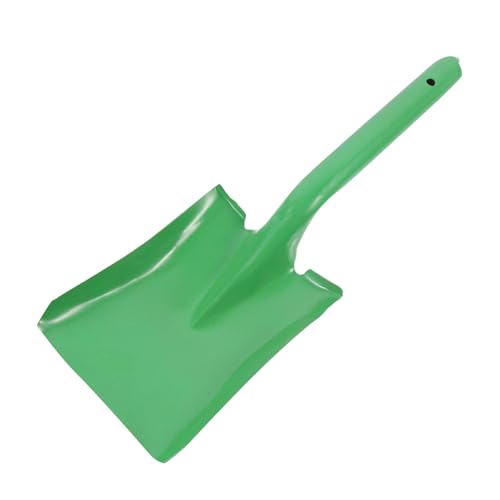 BESTonZON Robuste Metall gartenschaufel mit Extra Großem Kopf Tragbar und Langlebig für Gartenboden Vielseitiges Gartenschaufel Werkzeug für Innen Außenbereich Ergonomisch Zufällige Farbe von BESTonZON