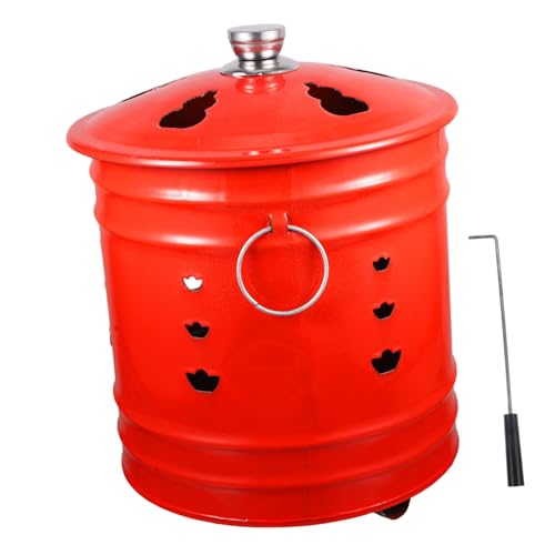 BESTonZON Robuster Brennton aus Langlebiger Verbrennungstonne für Garten und Hausgebrauch mit Belüftungslöchern für Effiziente Verbrennung Praktischer Verbrennungsbehälter für Saubere BESTonZON Robuster Brennton aus Langlebiger Verbrennungstonne für Garten und Hausgebrauch mit Belüftungslöchern für Effiziente Verbrennung Praktischer Verbrennungsbehälter für Saubere von BESTonZON