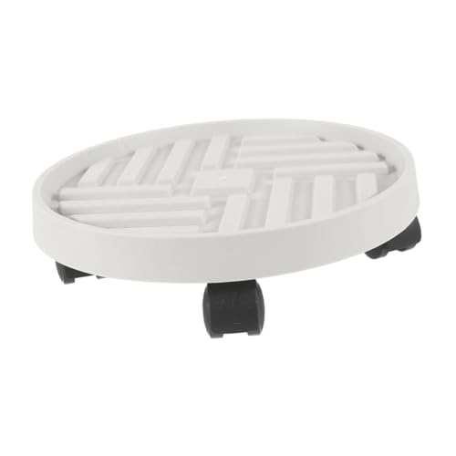 BESTonZON Rollbarer Pflanzenuntersetzer mit Rädern Pflanztablett für Blumentöpfe und Praktisch Geeignet für Garten und Innenräume Cremefarben BESTonZON Rollbarer Pflanzenuntersetzer mit Rädern Pflanztablett für Blumentöpfe und Praktisch Geeignet für Garten und Innenräume Cremefarben von BESTonZON
