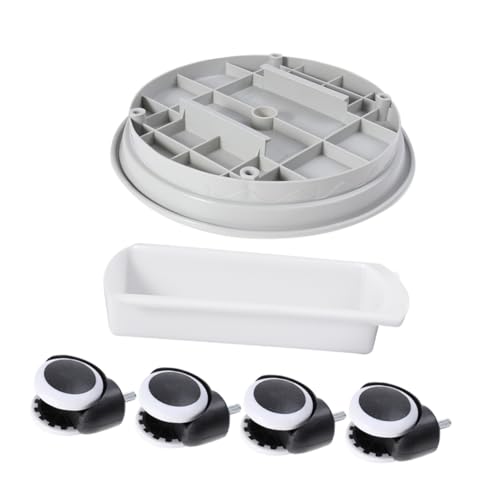 BESTonZON Rollender Pflanzenständer mit Rädern Rundes Blumentopf Untersetzer Tablett Langlebigem Material mit Beweglichen Universalrädern für Einfache Handhabung und Flexibles Umstellen von von BESTonZON