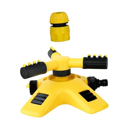 BESTonZON Rotierender Gartensprenger mit Auslässen Automatischer Bewässerungsregner für Landwirtschaft und Garten Verstellbarer Sprühwinkel Flächenbewässerung bis Einfach zu Bedienen BESTonZON Rotierender Gartensprenger mit Auslässen Automatischer Bewässerungsregner für Landwirtschaft und Garten Verstellbarer Sprühwinkel Flächenbewässerung bis Einfach zu Bedienen von BESTonZON