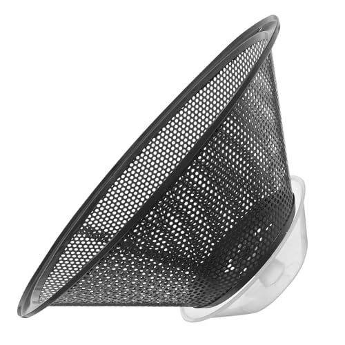 BESTonZON Runder Fettfilter für Dunstabzugshaube Blau mit Design und Ölauffangbecher Langlebiges Abnehmbares Ölnetz Kompatibel mit Vielen Modellen zur Küchenreinigung von BESTonZON